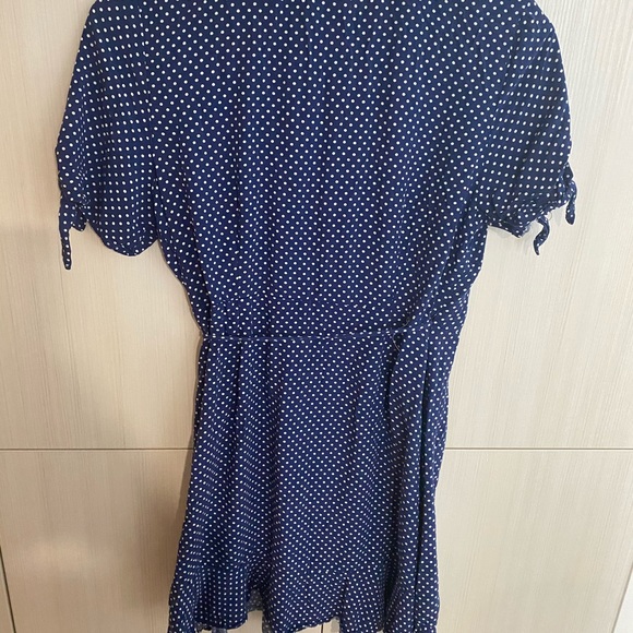HONEY Polka dot wrap dress - Picture 7 of 8